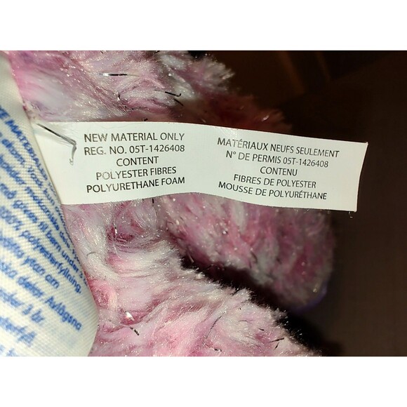Build A Bear 2016 Pink Glitter Metallic Twinkle Plush  14" Reindeer Deer Holiday - Picture 7 of 13